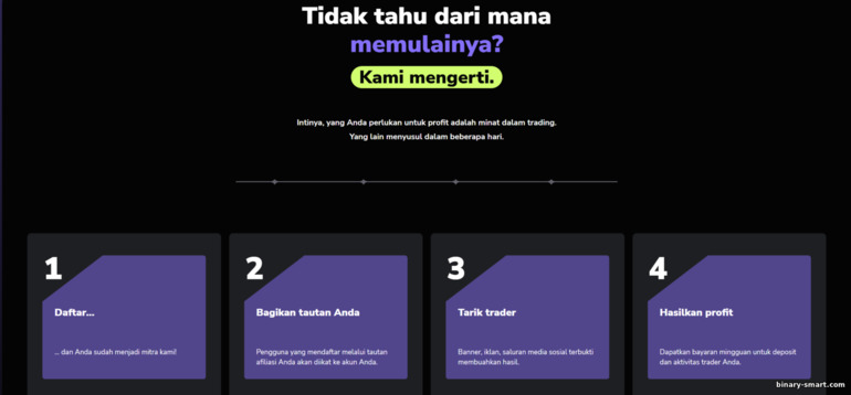 empat langkah untuk bekerja dengan program afiliasi Affiliate Top