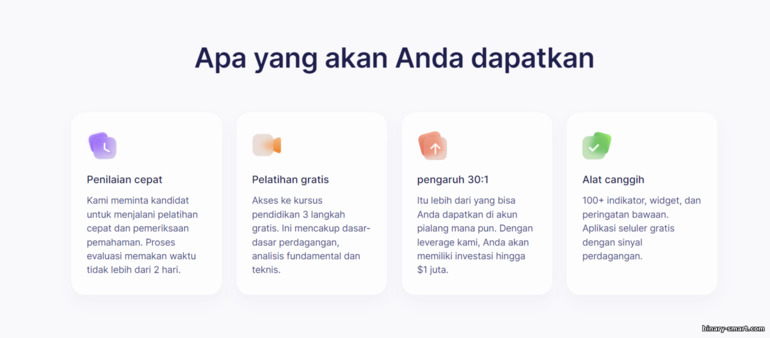 Keuntungan dari broker SabioTrade