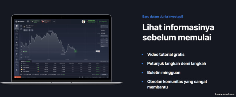 Materi edukasi untuk trader pemula di broker Exnova