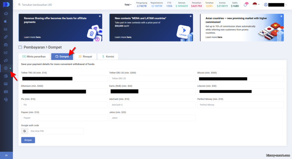 cara menerima komisi dalam program afiliasi Pocket Option cara menerima komisi dalam program afiliasi Pocket Option