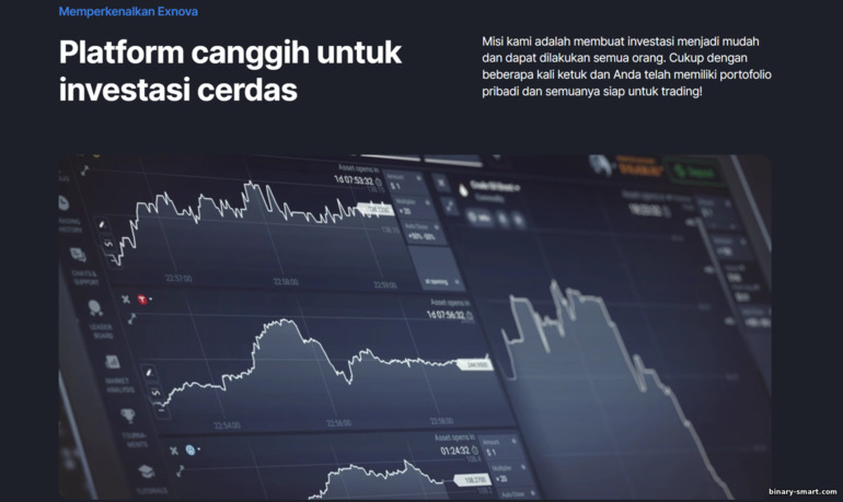 Platform perdagangan pialang Exnova