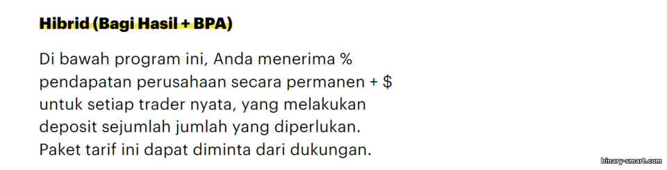 BPA + Bagi Hasil di perusahaan Clever Aff