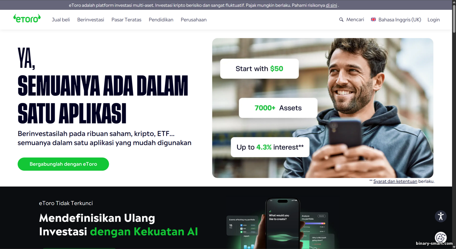 Ulasan eToro — Trading Sosial, CopyTrader, Biaya (2025) https://binary-smart.com/_nw/3/21460152.png
