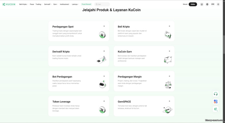 Keunggulan Bursa KuCoin