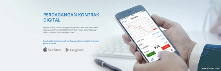 Aplikasi seluler World Forex