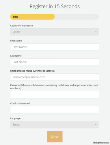 Formulir Pendaftaran ZenTrader Formulir Pendaftaran ZenTrader