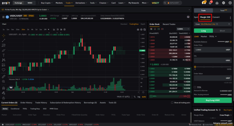 Platform Margin Trading ByBit
