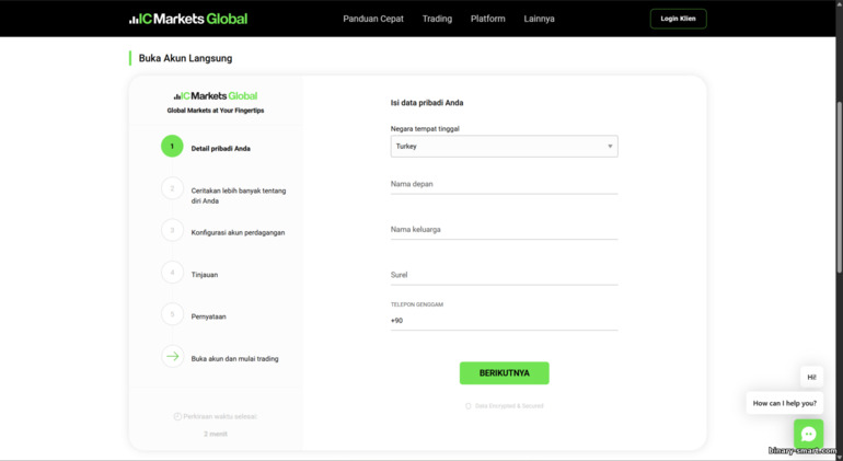 Daftar Akun Trading IC Markets Daftar Akun Trading IC Markets