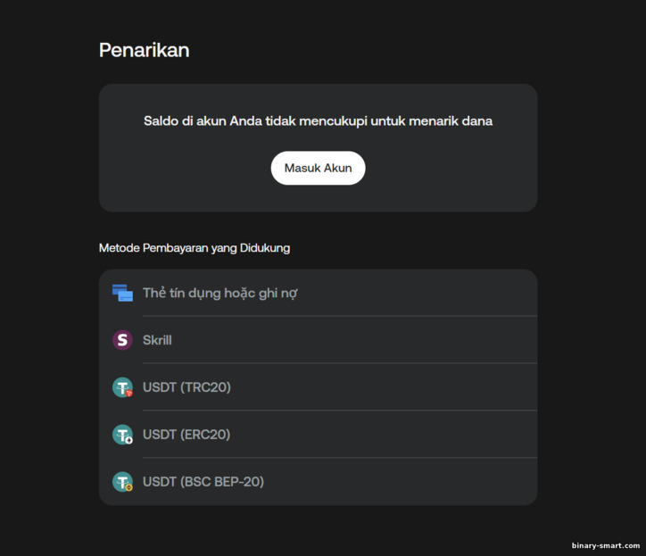 Metode Penarikan di Broker Doto Metode Penarikan di Broker Doto