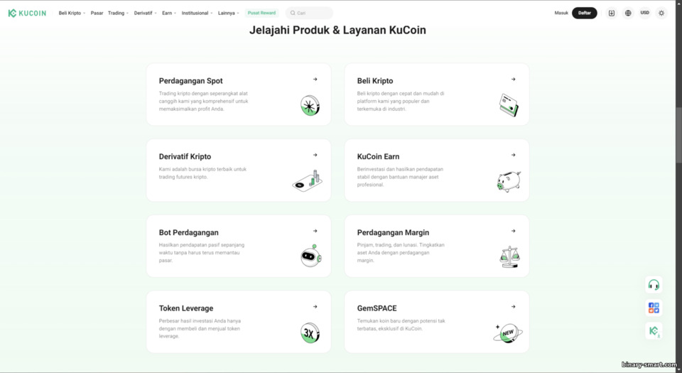 Keunggulan Bursa KuCoin