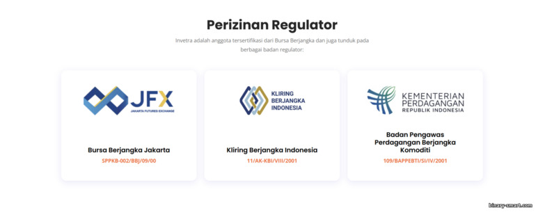 Regulasi & Lisensi Broker Invetra Regulasi & Lisensi Broker Invetra