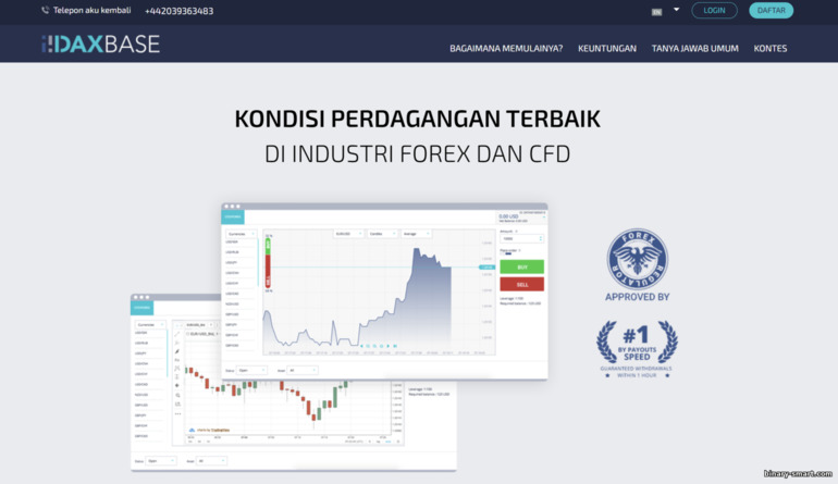 Platform Trading Broker DaxBase
