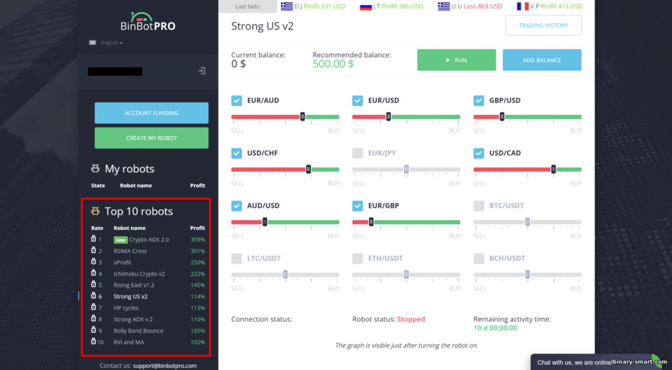 Robot Trading BinBot Pro Robot Trading BinBot Pro
