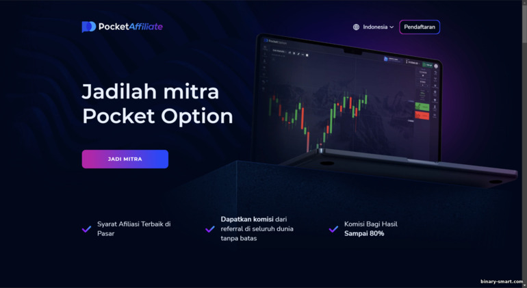 Program afiliasi Pocket Option