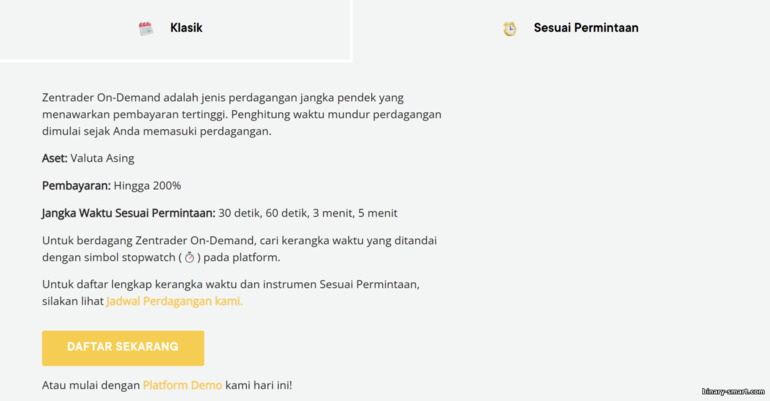 Opsi On-Demand oleh ZenTrader Opsi On-Demand oleh ZenTrader