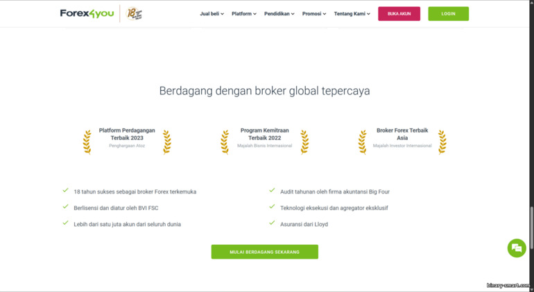 Penghargaan Forex4you Penghargaan Forex4you