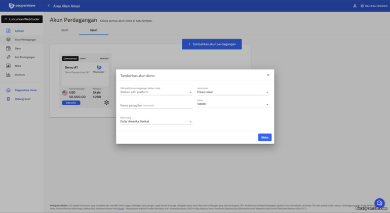 Pendaftaran Akun Trading Pepperstone Pendaftaran Akun Trading Pepperstone