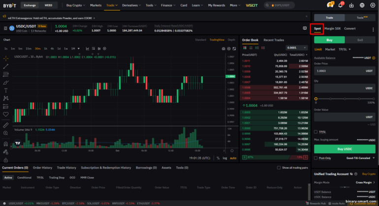 Tinjauan Spot Trading ByBit