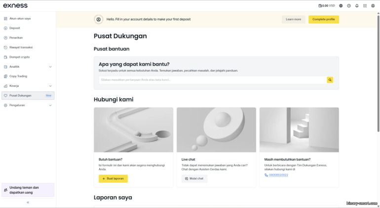 Dukungan Pelanggan Exness Dukungan Pelanggan Exness