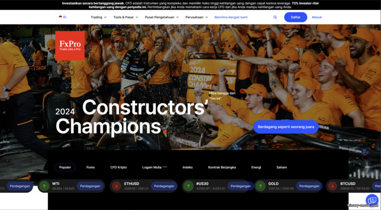 Situs Resmi FXPro