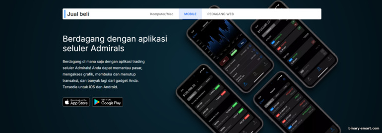 Platform trading Admirals Platform trading Admirals